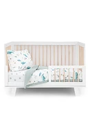 little unicorn Toddler Cotton Muslin Bedding Set in Whales at Nordstrom