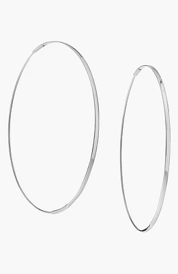 Lana Large Flat Magic Hoop Earrings in Gold at Nordstrom