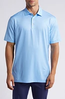 Peter Millar Crown Crafted I'll Have It Neat Performance Polo Cottage Blue at Nordstrom,