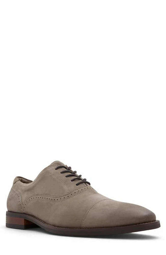 ALDO Ayton Cap Toe Oxford Dark Beige at Nordstrom,