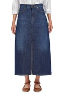 Weekend Max Mara Gelada Denim Maxi Skirt Navy at Nordstrom,