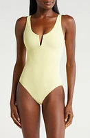 BONDI BORN Verity One-Piece Swimsuit Lemonade at Nordstrom,