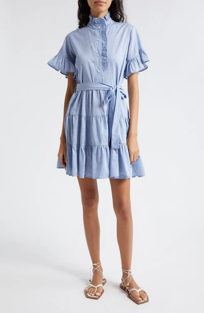 MILLE Violetta Ruffle Tie Waist Dress at Nordstrom,