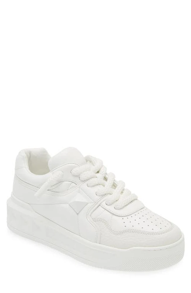 Valentino Garavani One Stud XL Sneaker 0Bo- Bianco at Nordstrom,