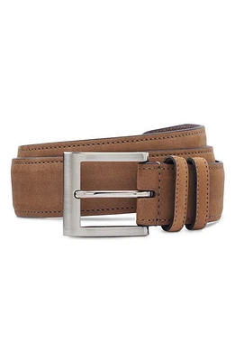 Allen Edmonds Wide Leather Belt Tan at Nordstrom,