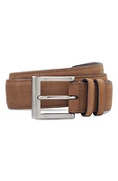 Allen Edmonds Wide Leather Belt Tan at Nordstrom,