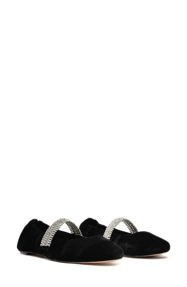 Alexandre Birman Camila Ballerina Flat Black at Nordstrom,