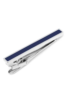 Cufflinks, Inc. Inlaid Tie Bar in Silver Navy Enamel at Nordstrom