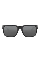 Oakley Holbrook 56mm Prizm Rectangular Sunglasses in Matte Black at Nordstrom