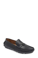 Versace Penny Driving Loafer 1B00E-Black-Ruthenium 1B00E at Nordstrom,