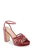 Loeffler Randall Rivka Ankle Strap Platform Sandal in Tea Rose at Nordstrom, Size 11