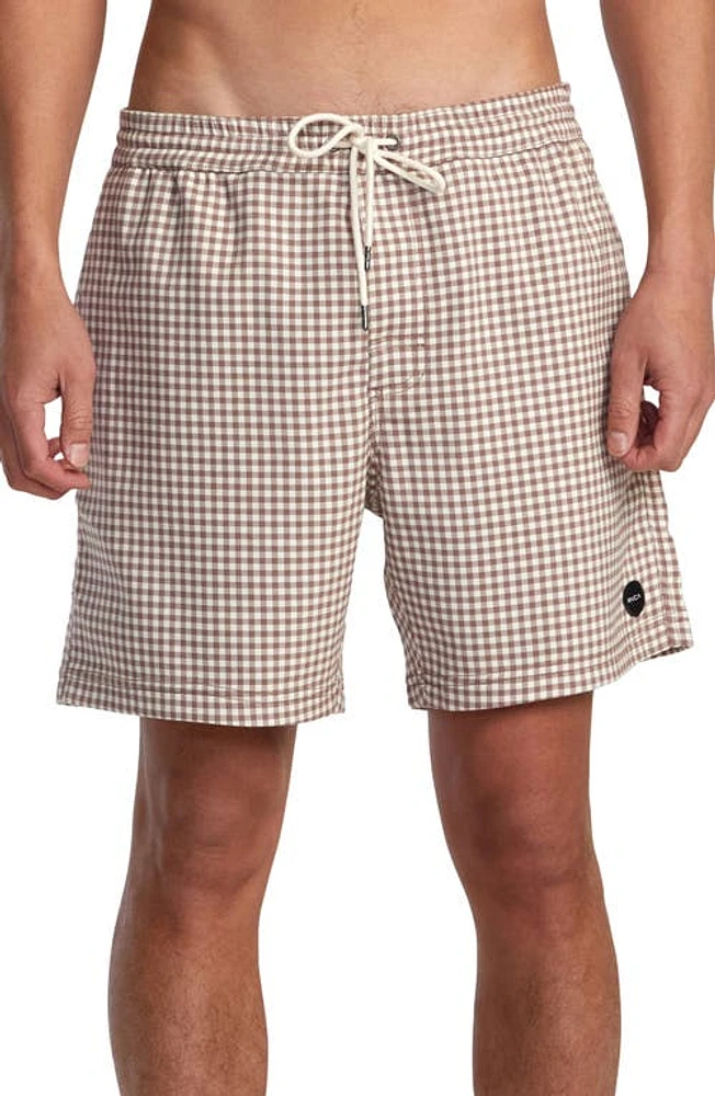 RVCA Escape Suiting Shorts Pale Mauve at Nordstrom,