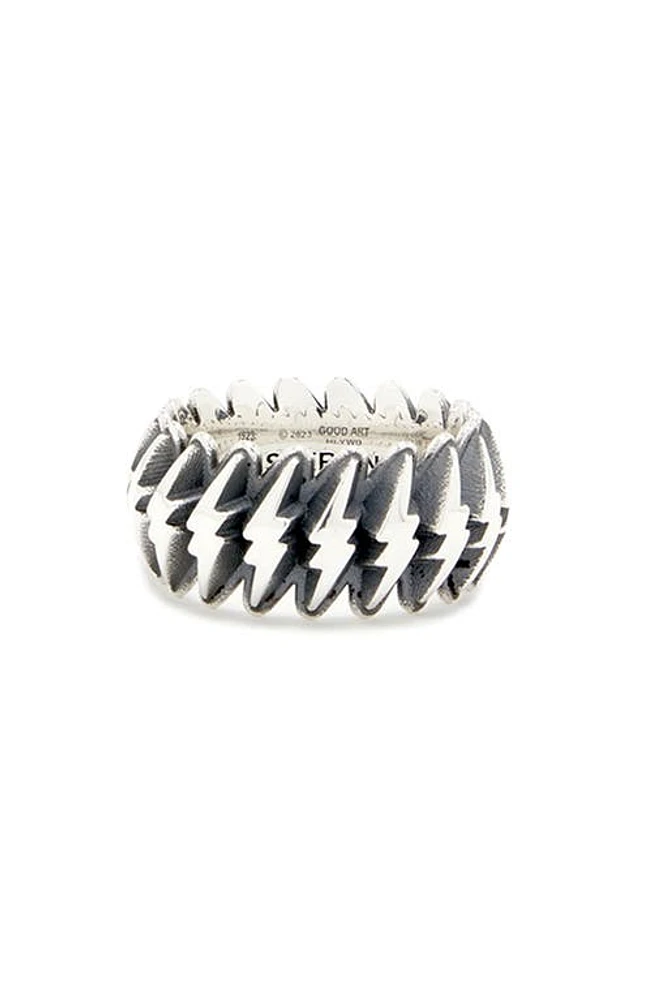 Good Art Hlywd Men's Shazam Model 25 Sterling Silver Ring at Nordstrom,