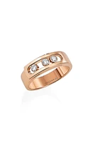 Messika Move Noa Diamond Band Ring in Rose Gold at Nordstrom, Size 6.5