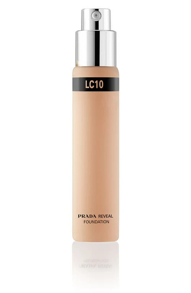 Prada Reveal Skin Optimizing Soft Matte Foundation Refill in Lc10 at Nordstrom