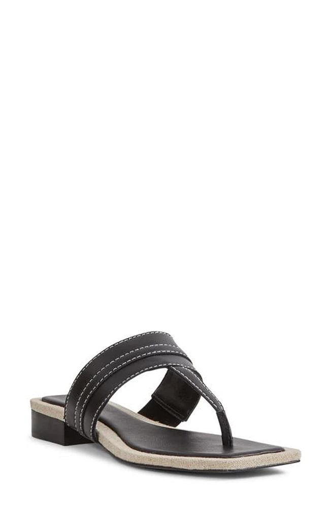 Reiss Quinn Flip Flop Black at Nordstrom,