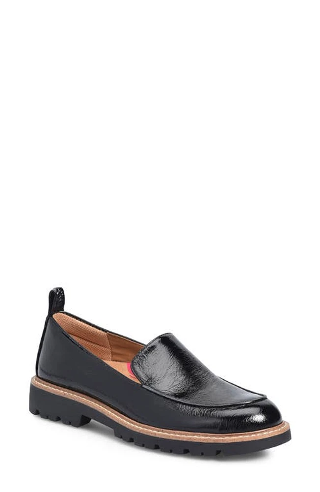 Comfortiva Lindee Lug Sole Loafer Black Patent at Nordstrom,