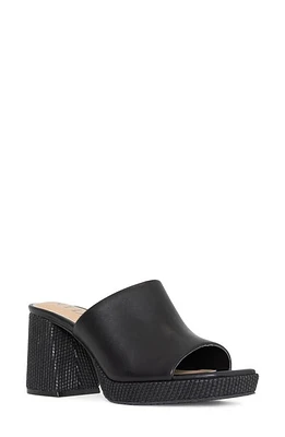 NYDJ Dewi Platform Slide Sandal Black at Nordstrom,