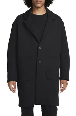 Nike Tech Fleece Reimagined Trench Coat Black/Black at Nordstrom,