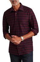 Bonobos Everyday Slim Fit Knit Button-Up Shirt in Lever Luke Check Star Gazer at Nordstrom, Size Xx-Large