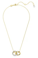 Swarovski Dextera Interlink Pendant Necklace in Gold at Nordstrom