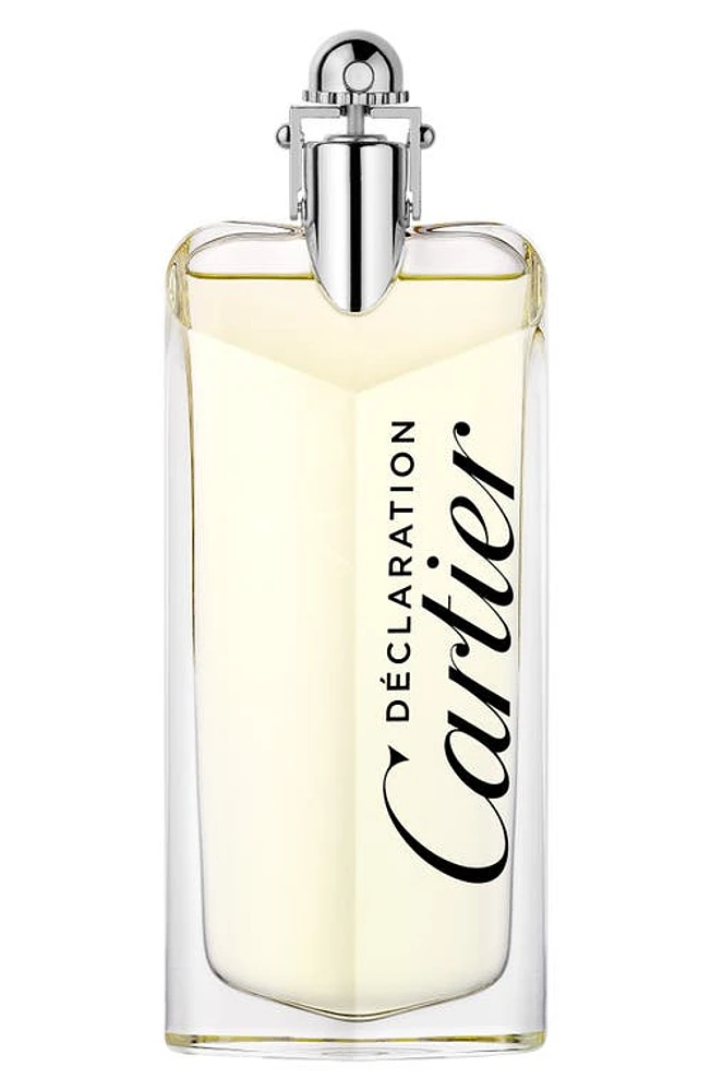 Cartier Déclaration Eau de Toilette at Nordstrom, Size 3.3 Oz