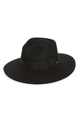 Brixton Joanna Felted Wool Fedora Black at Nordstrom,