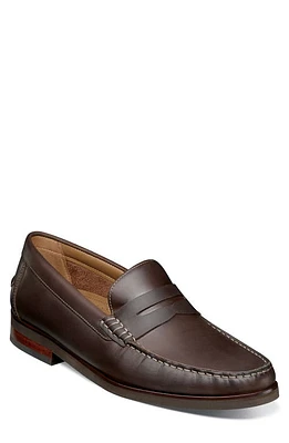 Florsheim Berkley Flex Penny Loafer Brown Crazy Horse at Nordstrom,