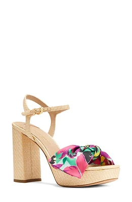 Kate Spade New York lucie ankle strap platform sandal Orchid Bloom at Nordstrom,