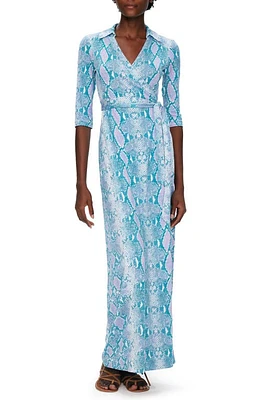 Diane von Furstenberg Abigail Silk Wrap Maxi Dress at Nordstrom,