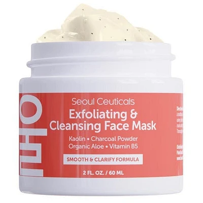 Seoul Ceuticals Exfoliating & Cleansing Korean Face Mask in Clear at Nordstrom