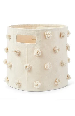 Pehr Pompom Canvas Bin in Natural at Nordstrom