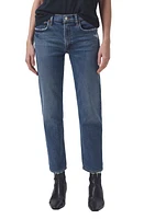 AGOLDE Kye Mid Rise Ankle Straight Leg Jeans in Notion at Nordstrom, Size 28