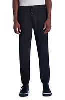 Karl Lagerfeld Paris LM4 Slim Fit Track Pants Black at Nordstrom,