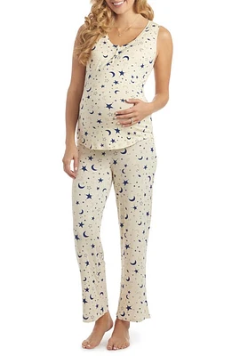 Everly Grey Joy Tank & Pants Maternity/Nursing Pajamas at Nordstrom,