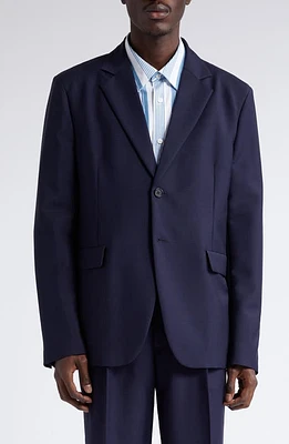 Acne Studios Wool & Mohair Blazer Dark Navy at Nordstrom, Us