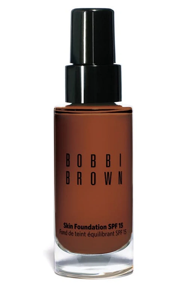 Bobbi Brown Skin Oil-Free Liquid Foundation with Broad Spectrum SPF 15 Sunscreen in Warm Walnut (W-096 /7.5) at Nordstrom