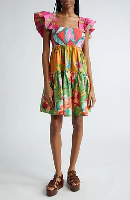 FARM Rio Foliage Mix Minidress at Nordstrom,