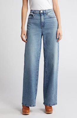 FRAME Le Jane High Waist Wide Leg Jeans Lomina at Nordstrom,