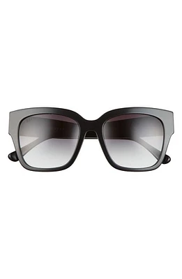 DIFF Bella II 54mm Square Sunglasses in Black at Nordstrom