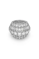 Swarovski Hyperbola Cocktail Ring in White at Nordstrom, Size 6