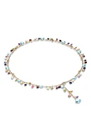 Marco Bicego Paradise Semiprecious Stone Y-Necklace in Yellow Gold at Nordstrom, Size 17.25