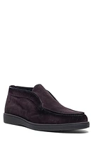 Santoni Suede Slip-On Dark at Nordstrom