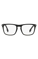 burberry Bolton 56mm Square Optical Glasses in Black at Nordstrom