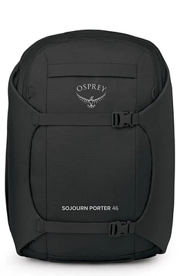 Osprey Sojourn Porter 46-Liter Recycled Nylon Travel Backpack in Black at Nordstrom