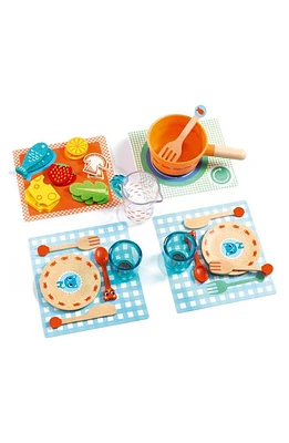 Djeco Dinner Time Kittens Playset in Multi at Nordstrom