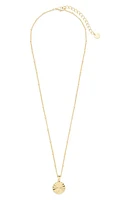 Brook and York Celeste Sunburst Pendant Necklace in Gold at Nordstrom