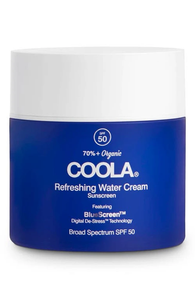 COOLA Refreshing Water Cream Broad Spectrum SPF 50 Sunscreen in No Colr at Nordstrom