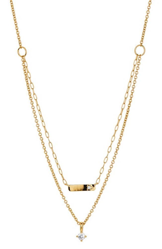 AJOA Multistrand Necklace in Gold at Nordstrom