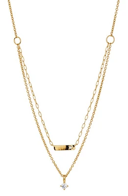 AJOA Multistrand Necklace in Gold at Nordstrom